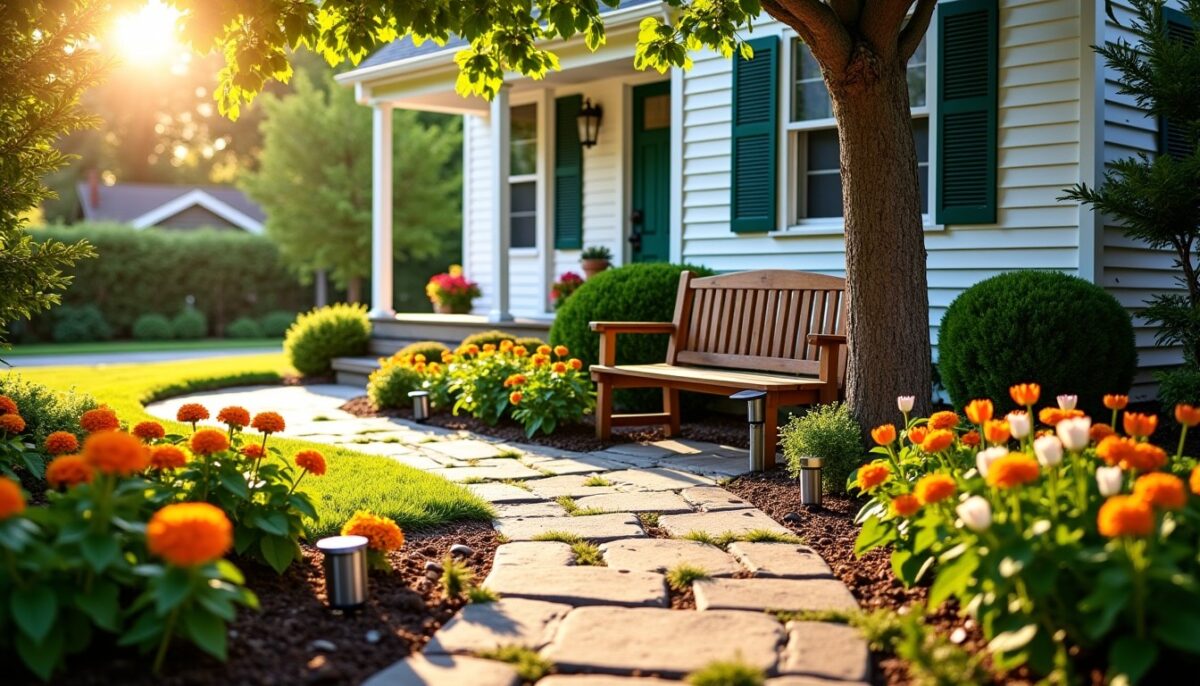 Aménager l’avant de votre maison à petit prix : astuces simples et impactantes