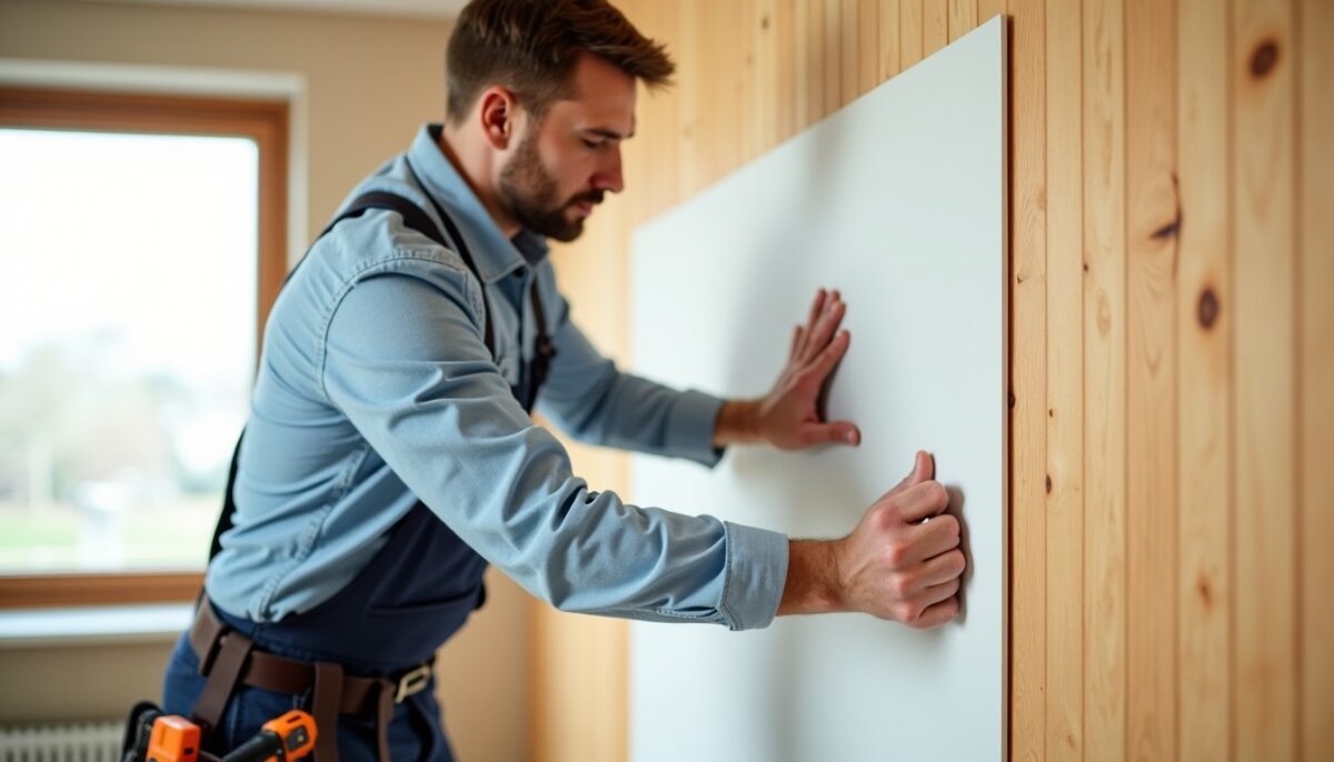 Comment poser du placo sur un lambris : étape par étape et conseils essentiels