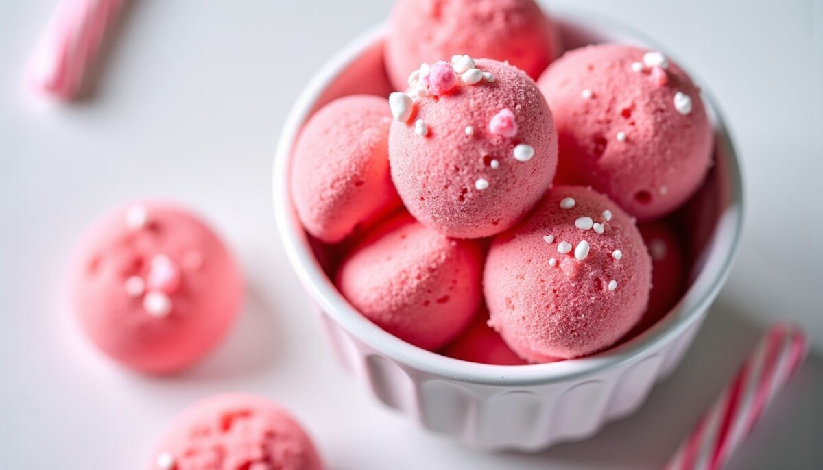 Savourez la recette irrésistible du spritzer bonbon candy cane : une explosion de fraîcheur sucrée