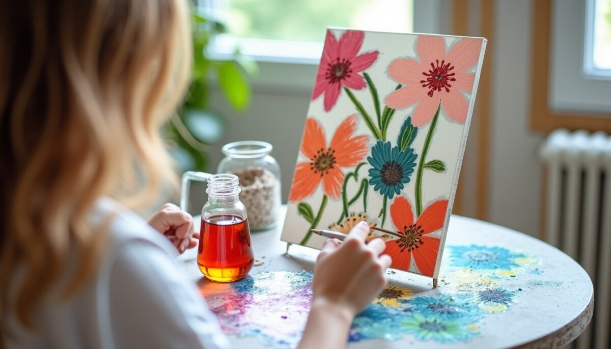 Peinture sur verre acrylique : astuces essentielles pour sublimer vos créations déco